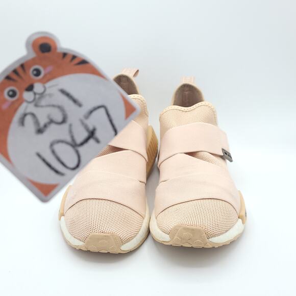 Adidas Originals NMD_R1 Strap Halo Blush White GW9469 women's size 8.5 - Picture 8 of 9